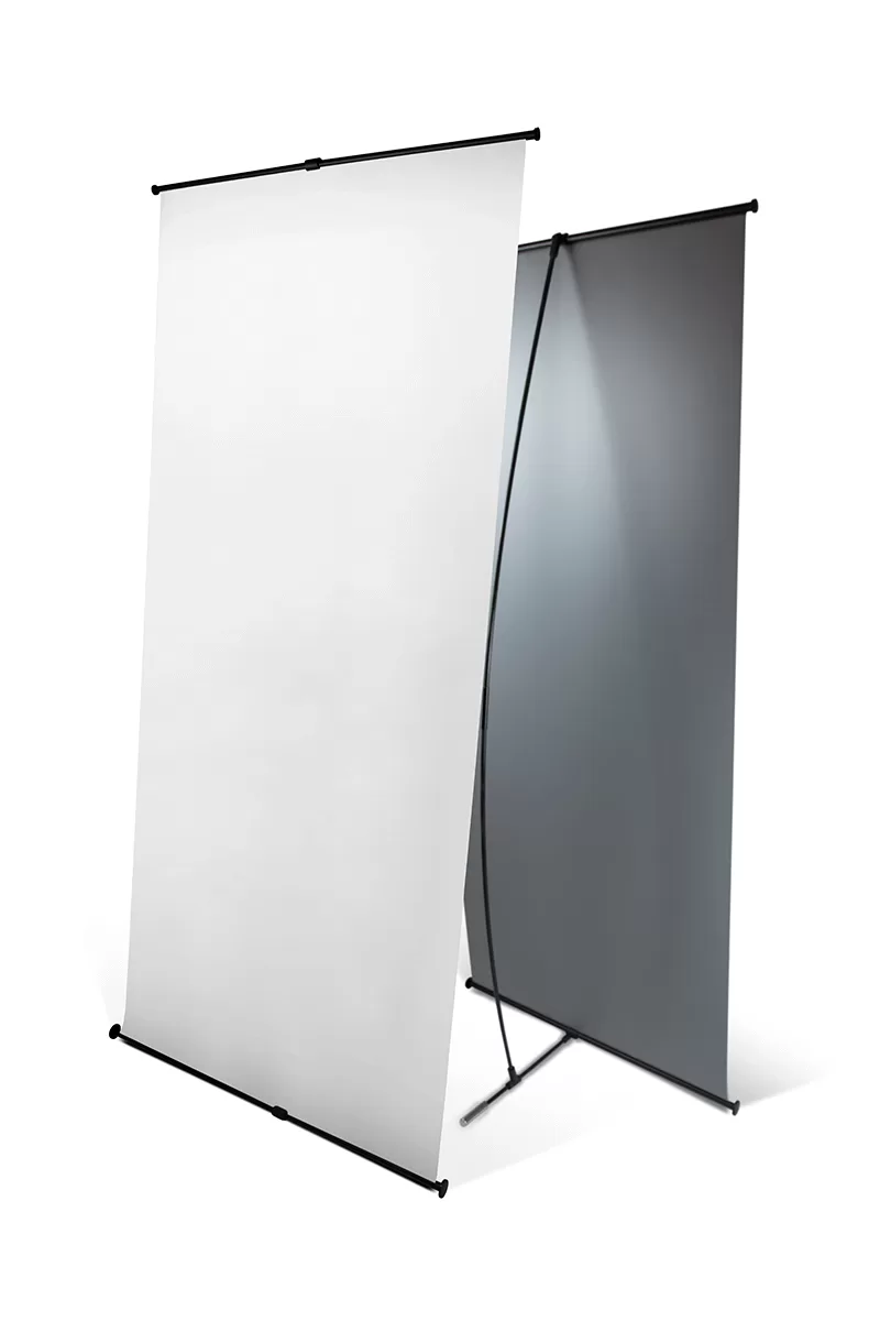L-banner 80×200 cm cu print