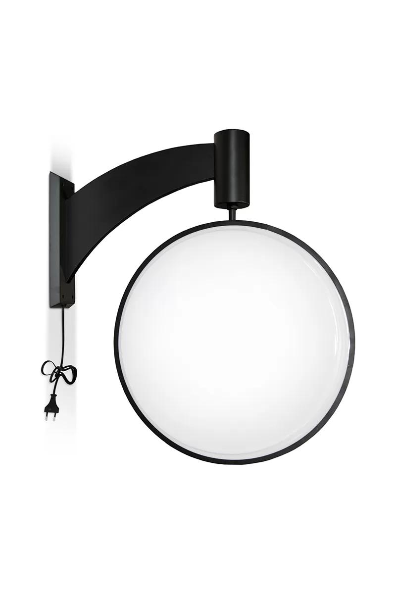 Firmă LED rotativă ORBIT