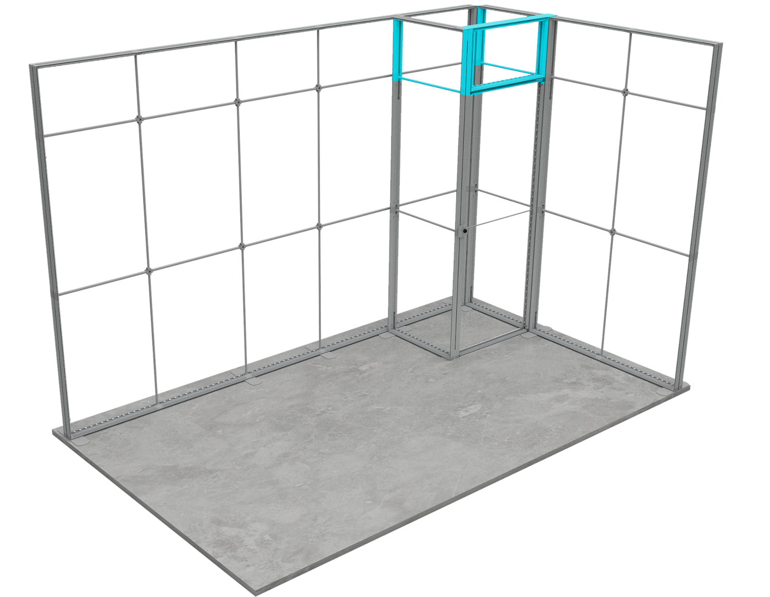 Set de accesorii pentru înălțarea Locker Set LUNIX™ (până la 300 cm)