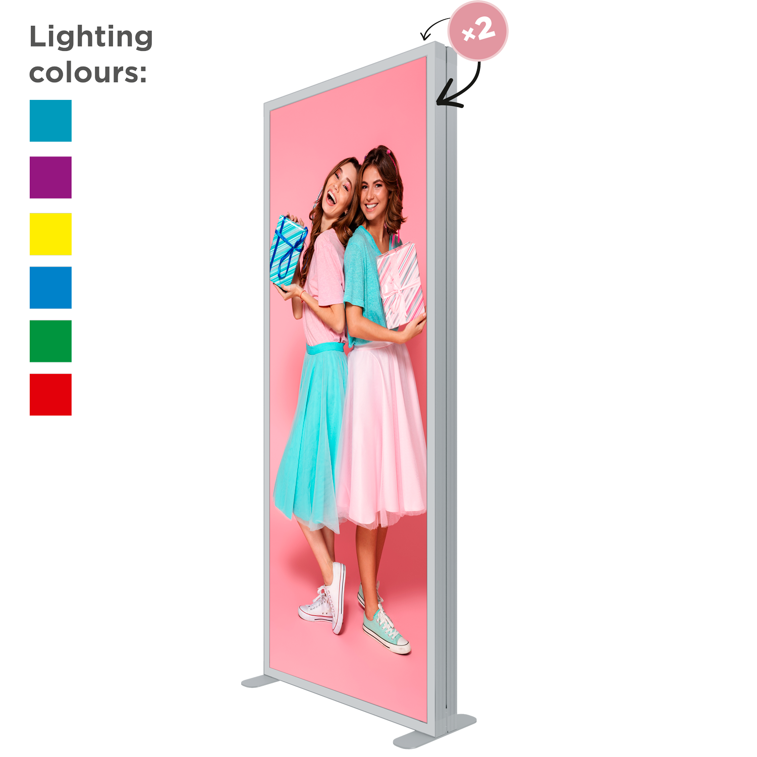 LUNIX™ RGB 100x250