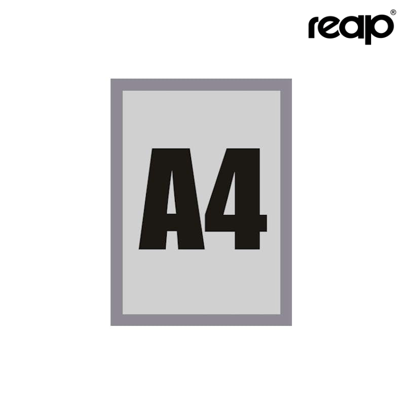 Ramă magnetic A4 - argintie