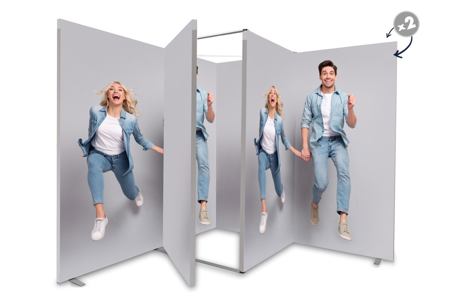 Locker Set pentru sistemul MEGA SEG™ 100x200