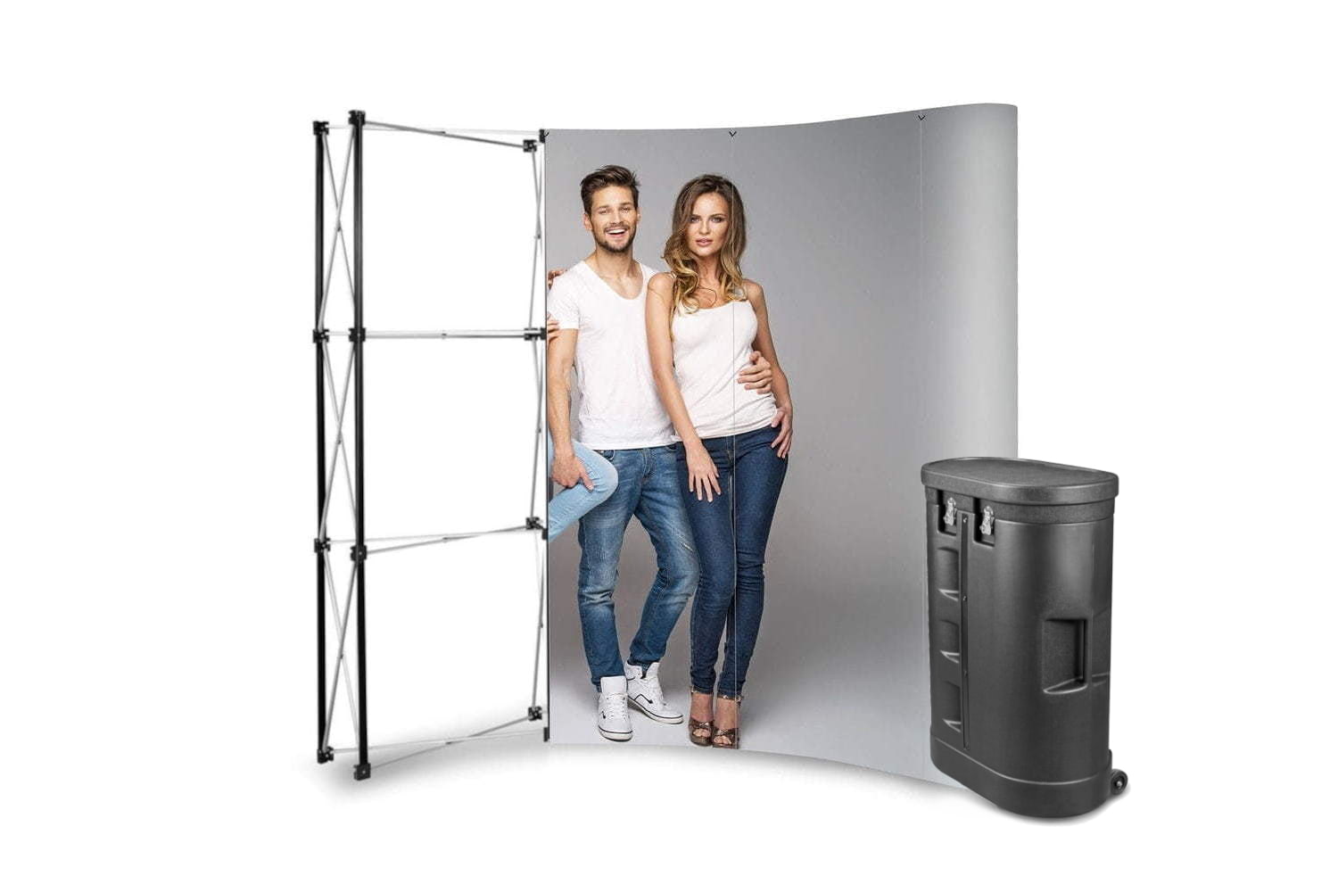 POP UP Curb 3x3 într-o Desk expozițional