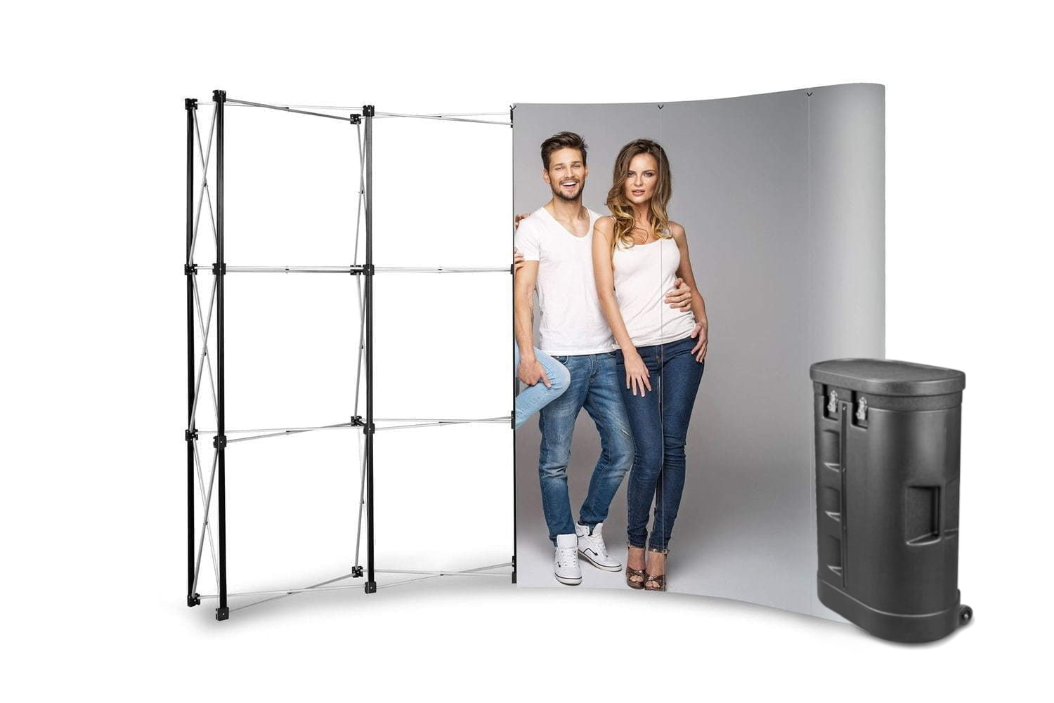 POP UP Curb 3x4 într-o Desk expozițional