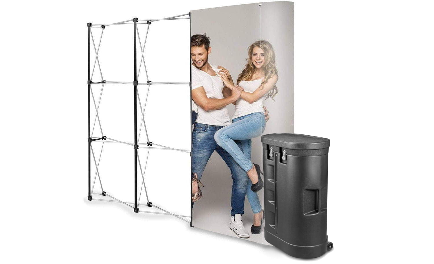 POP UP Drept 3x3 într-o Desk expozițional