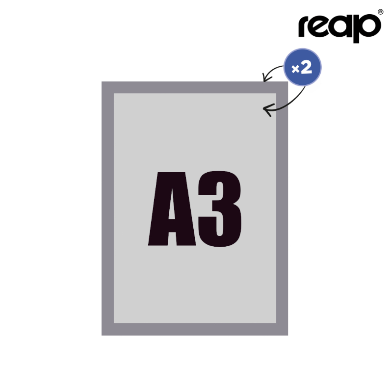 Rama Magnetic Rewers A3 - argintie