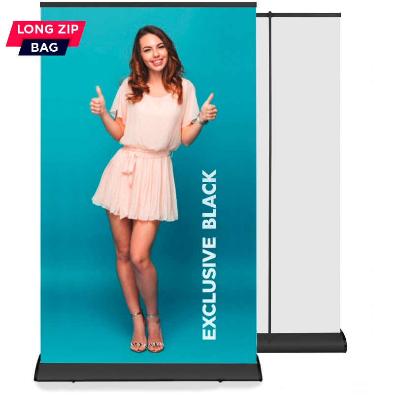 Roll up Exclusive Black 150x200