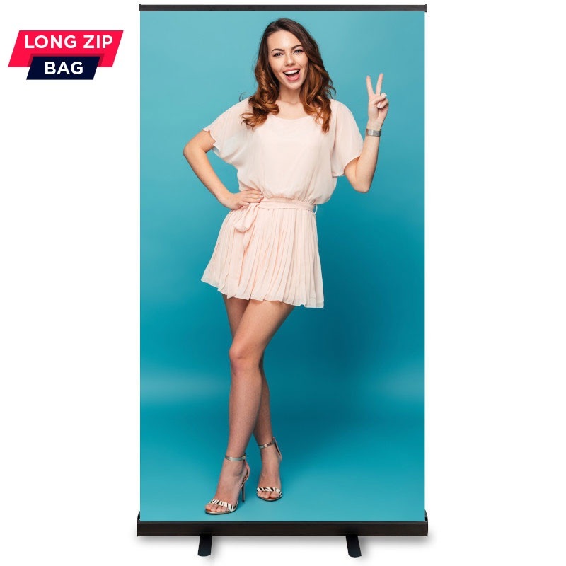 Roll Up Standard Black 100x200