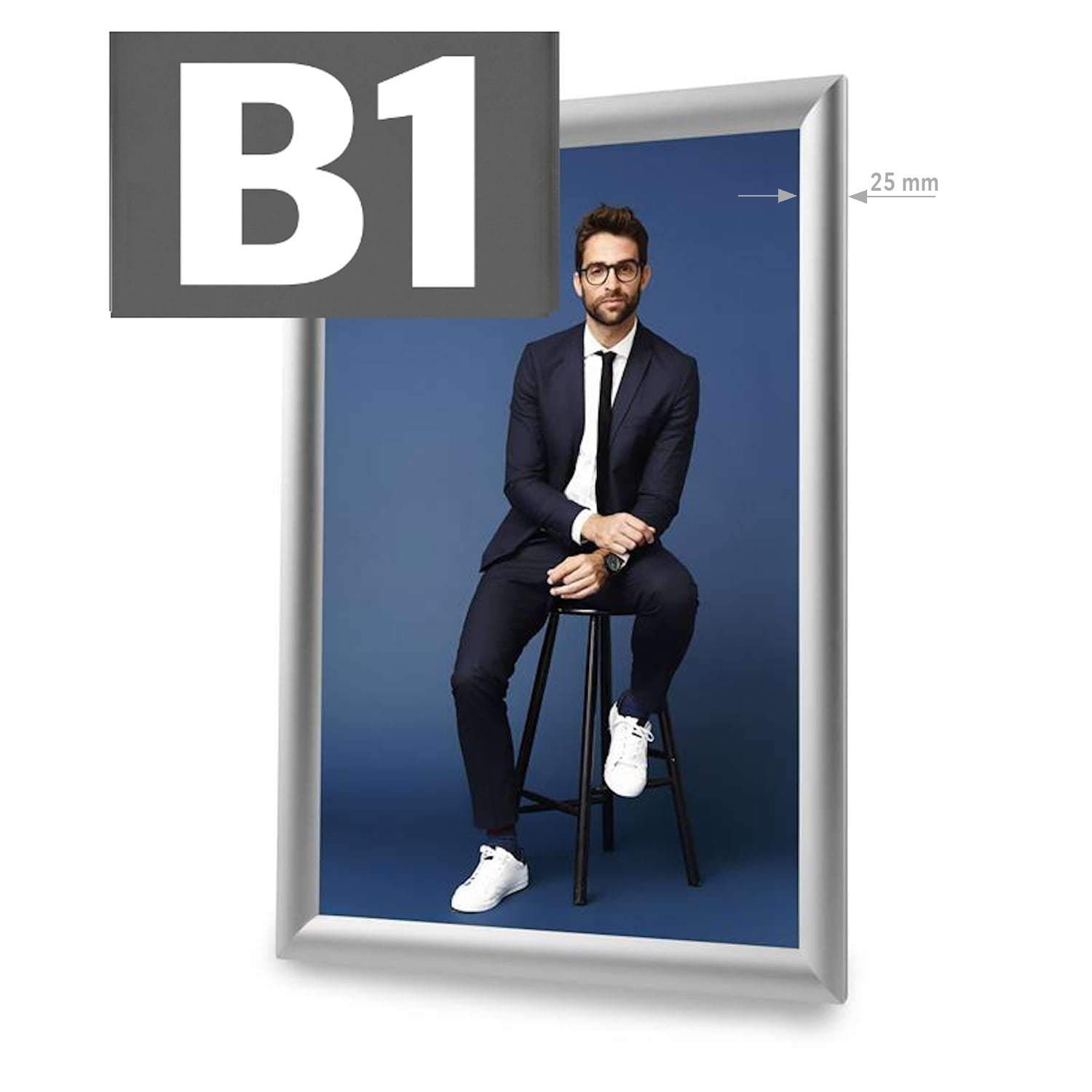 Ramă Click Standard B1 (argintie)