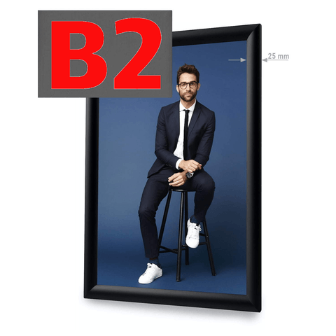 Ramă click Standard B2 - neagră