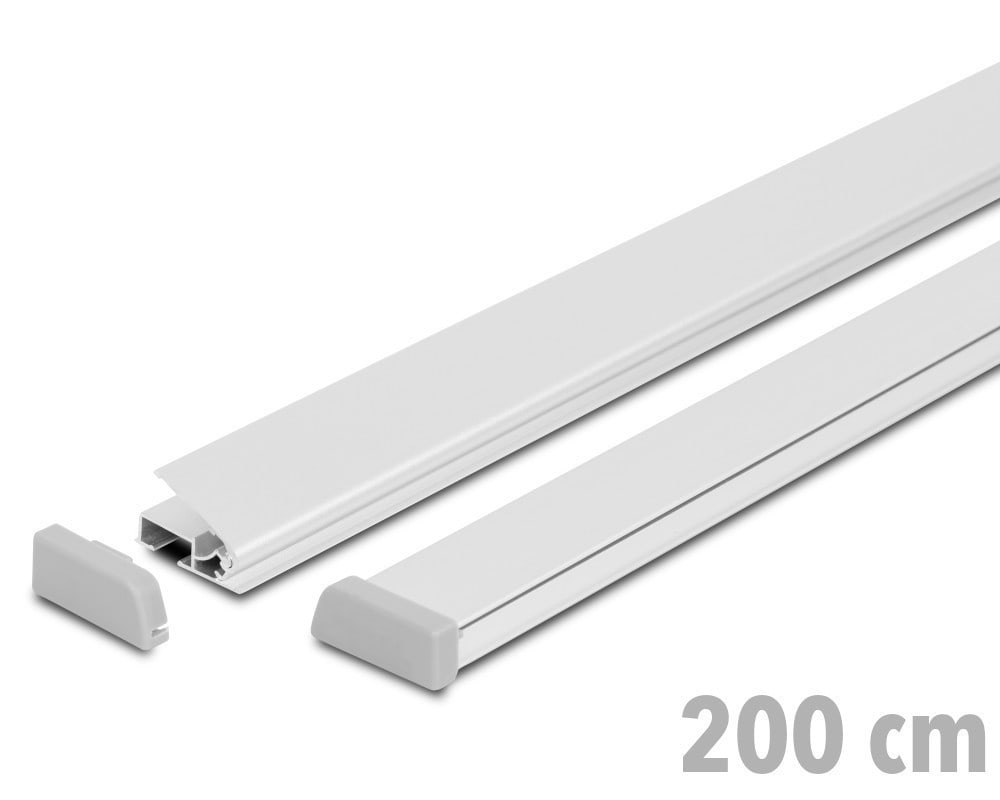 Profil postere Standard lăț. 200 cm - argint