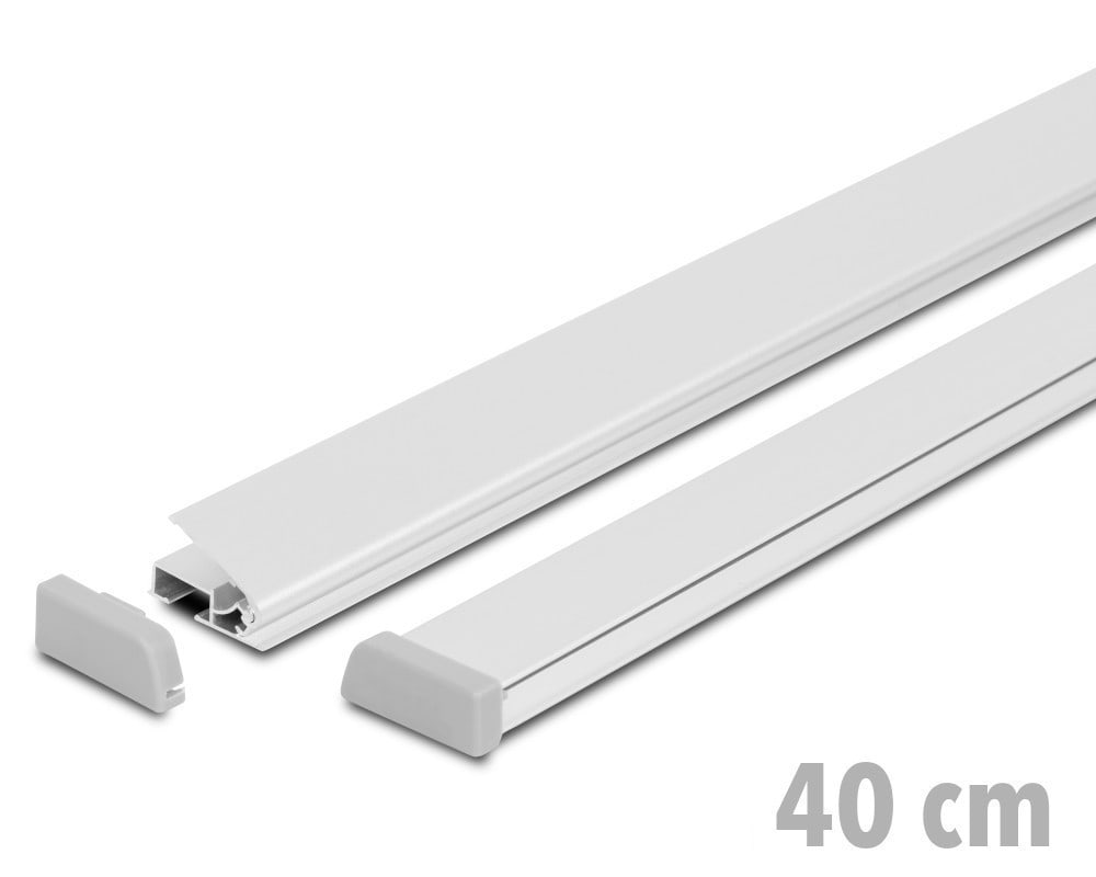 Profil postere Standard lăț. 40 cm - argint