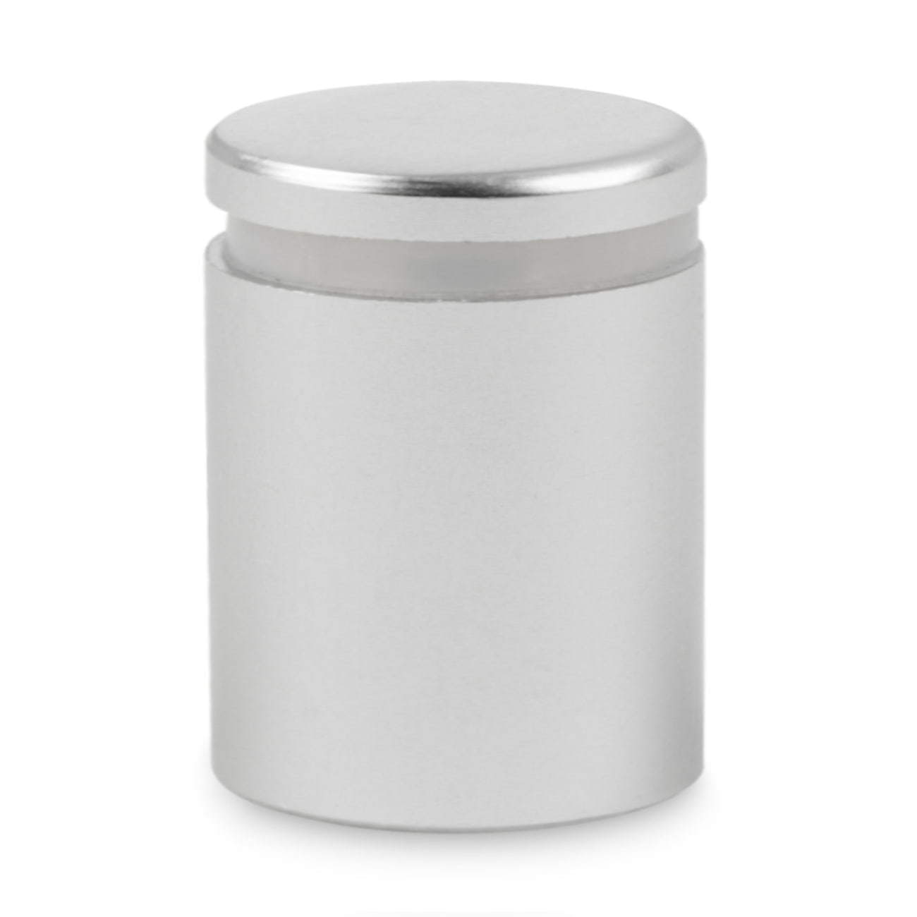 Distanțier din aluminiu - 25x19, argintiu mat