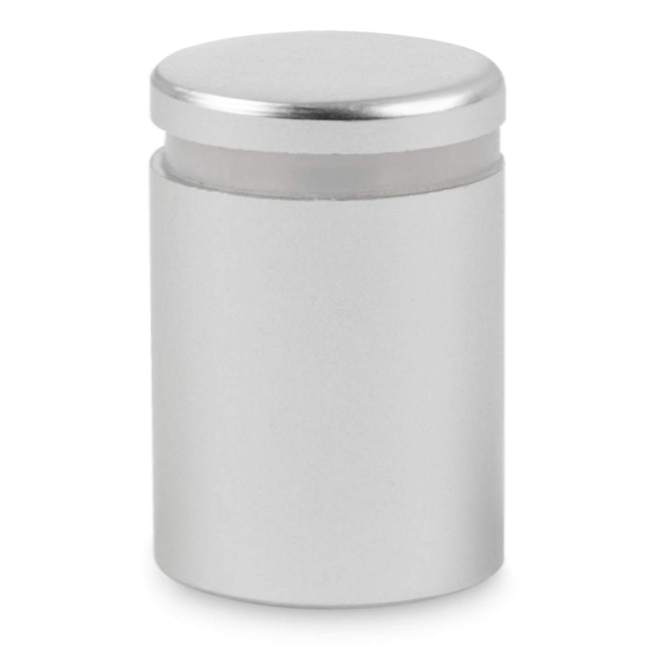 Distanțier din aluminiu - 25x25, argintiu mat