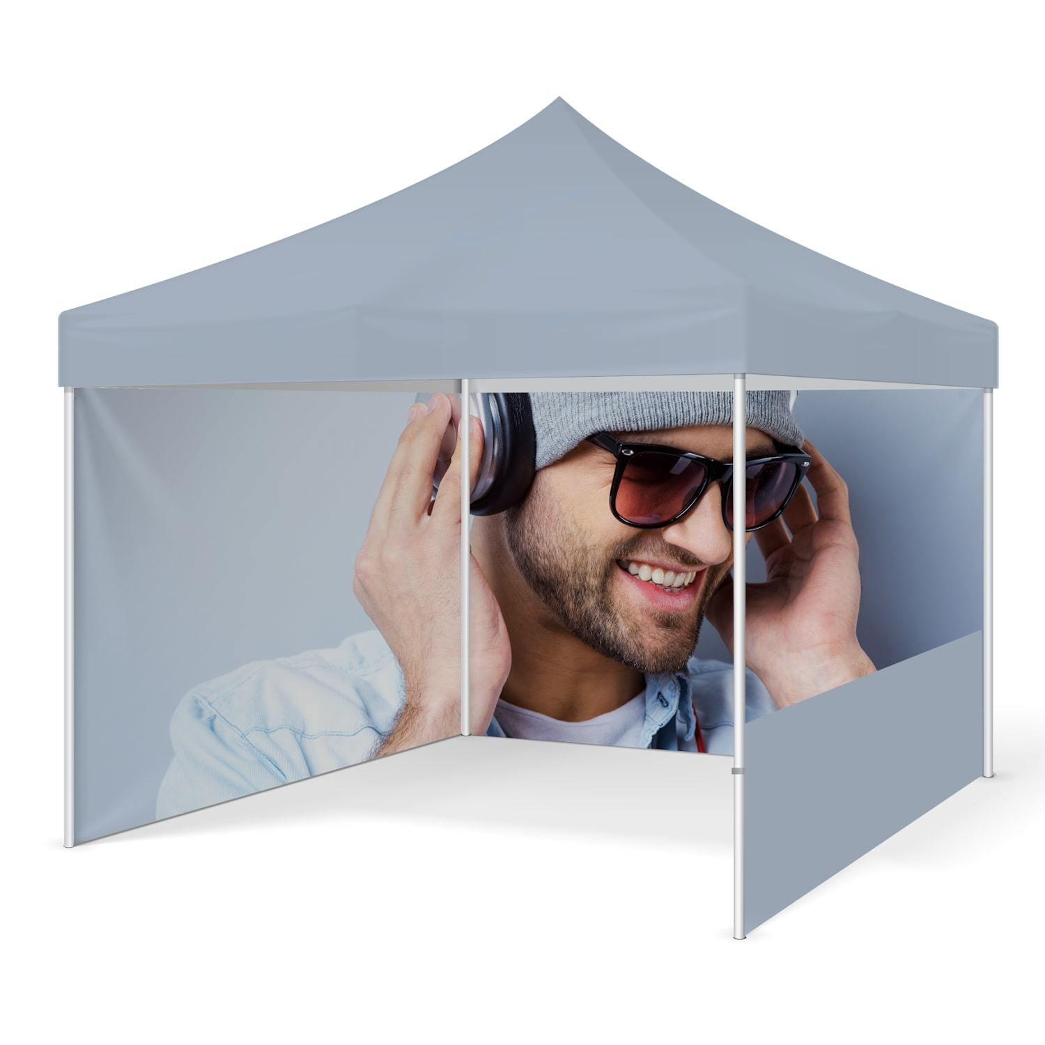 Cort din oțel Blanc 3x3 (în geantă pe roți)